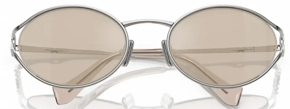 Kính Nữ Miu Miu Sunglasses 'Silver' MU-52YS-1BC10F