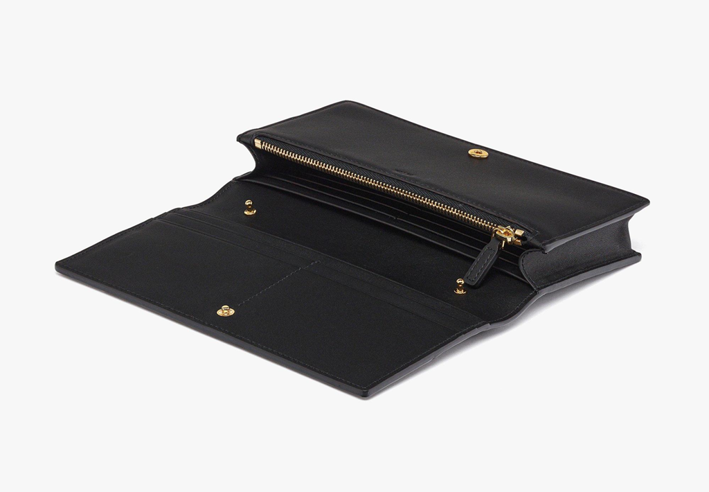 Ví MCM Diamond Spanish Calf Leather ‘Black’ MYLESAK01BK001 - Ảnh 4