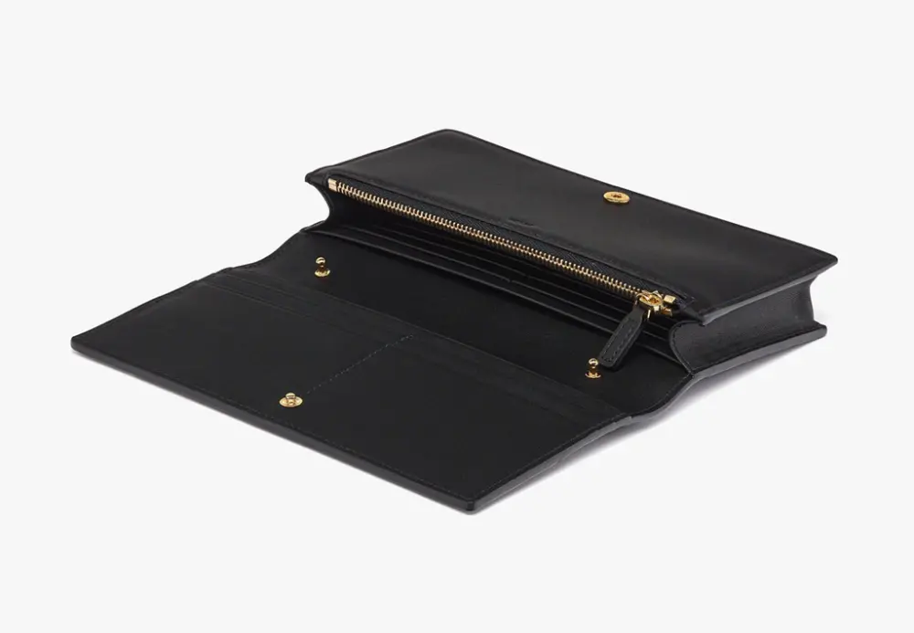 Ví MCM Diamond Spanish Calf Leather ‘Black’ MYLESAK01BK001 - Ảnh 4