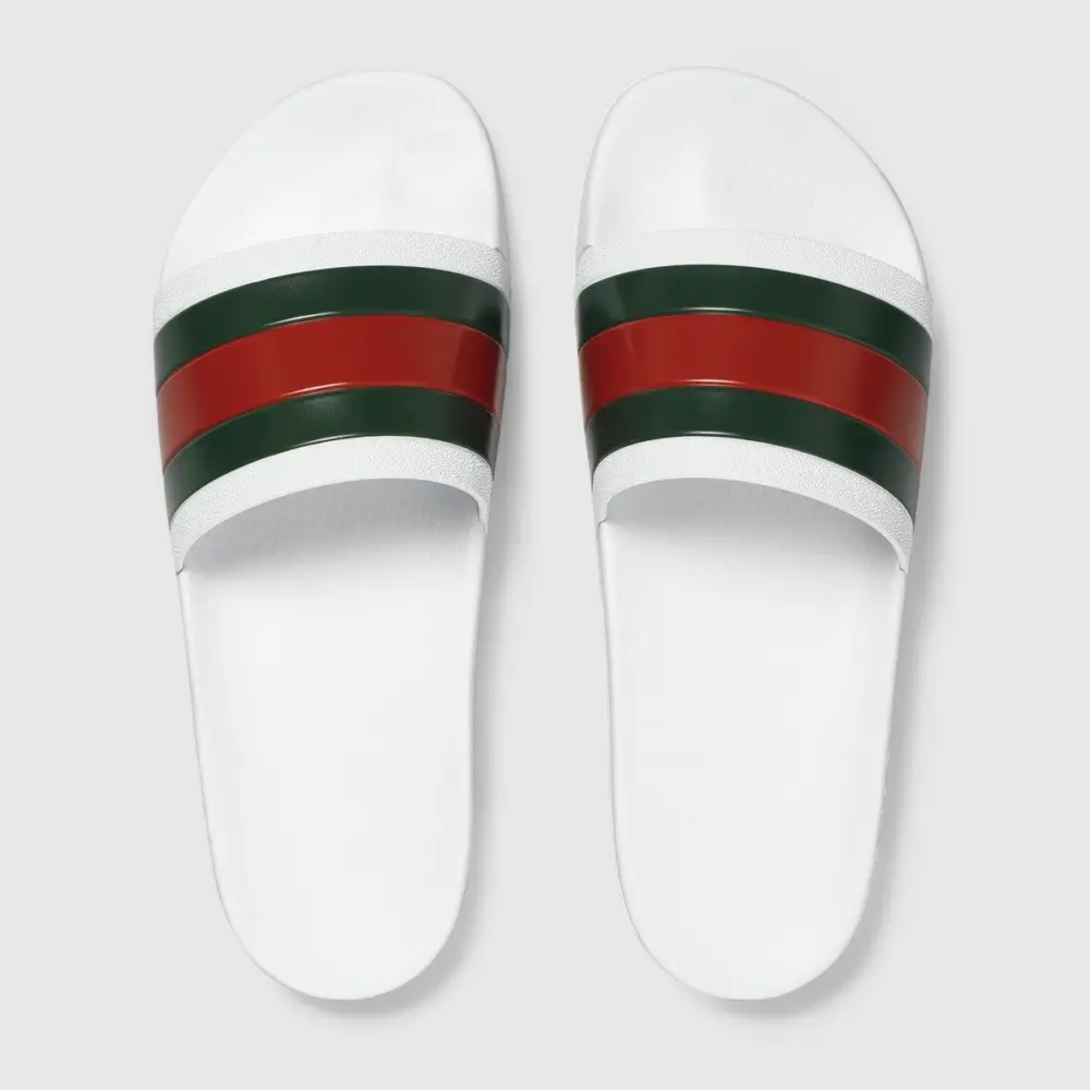 Dép Gucci Pursuit Pool Slides ‘White’ 308234-GIB10-9079 - Ảnh 4
