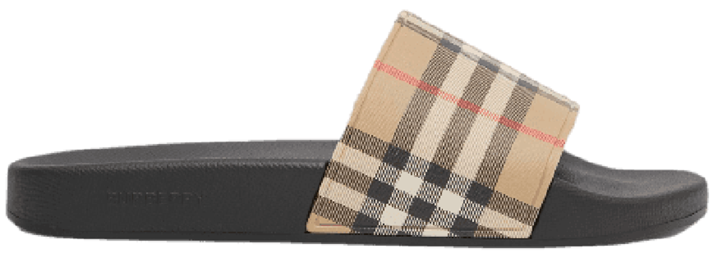 Dép Burberry Vintage Check Slides 'Archive Beige' 80570371