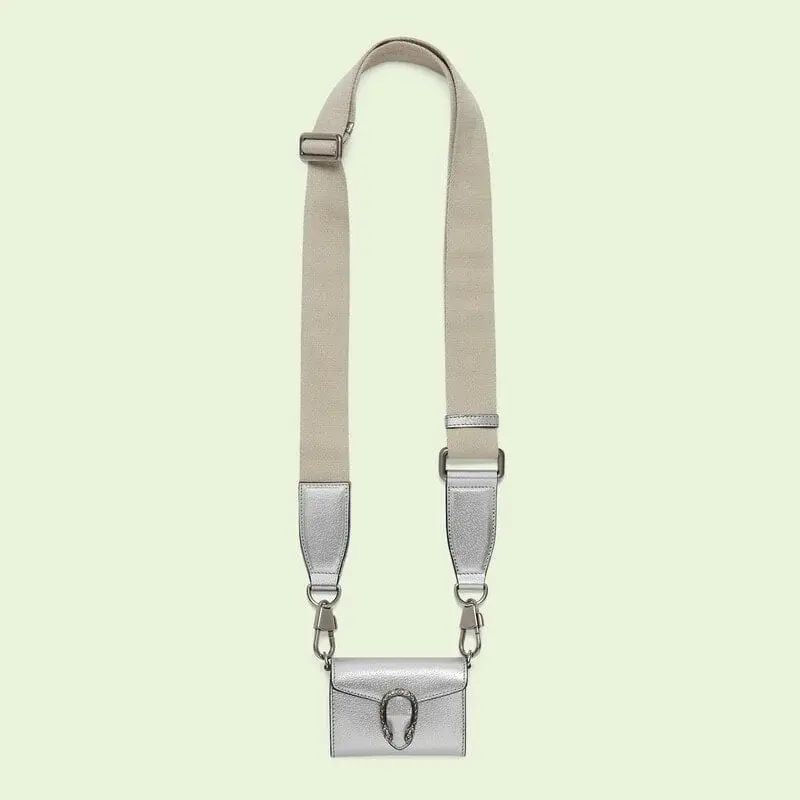 Túi Gucci Dionysus Crossbody Bag 'Silver' 696804-1TRCN-1281 - Ảnh 4