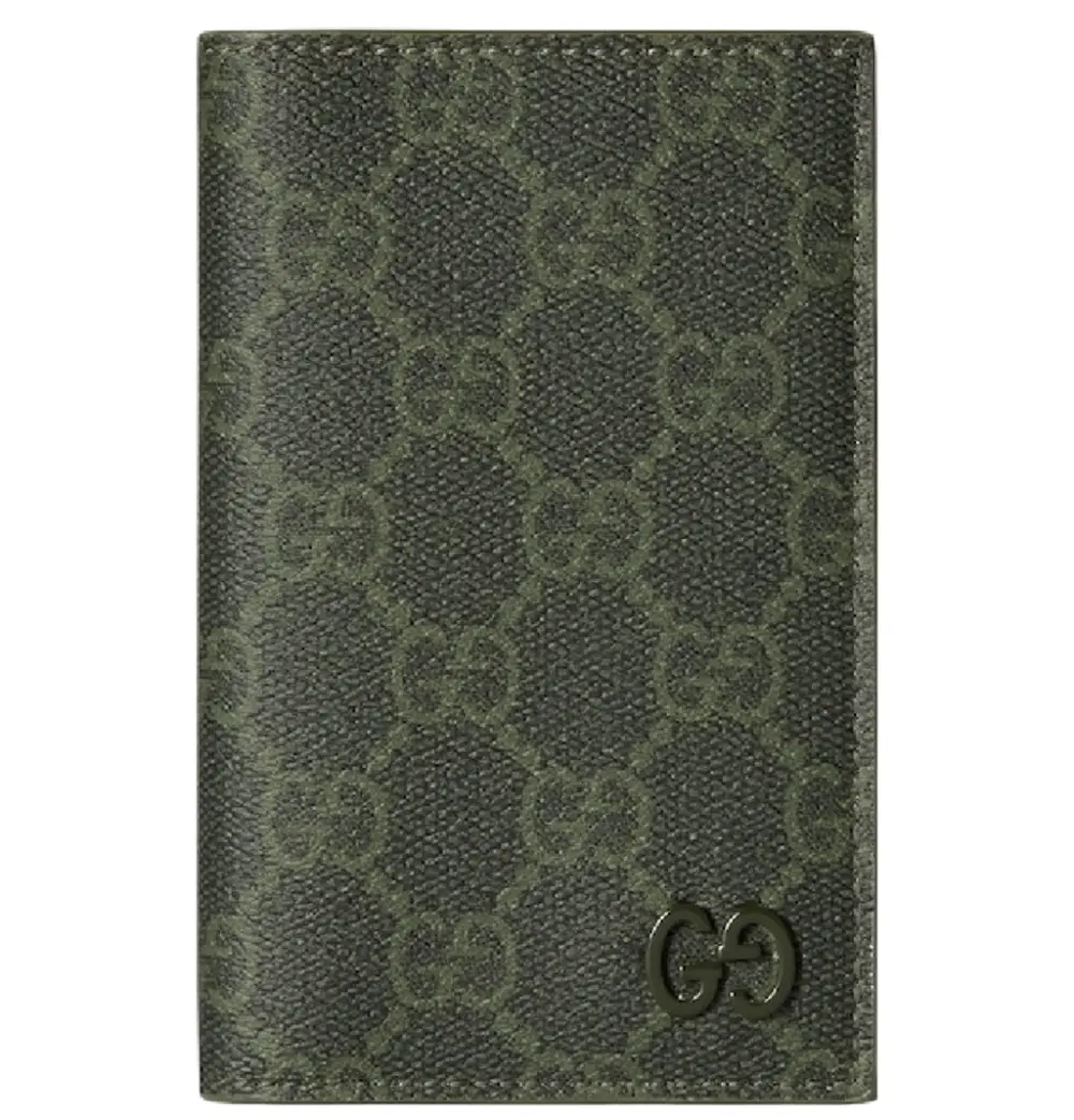 Ví Gucci GG Monogram Long Card Case 'Green' 768249-FAFBE-8491