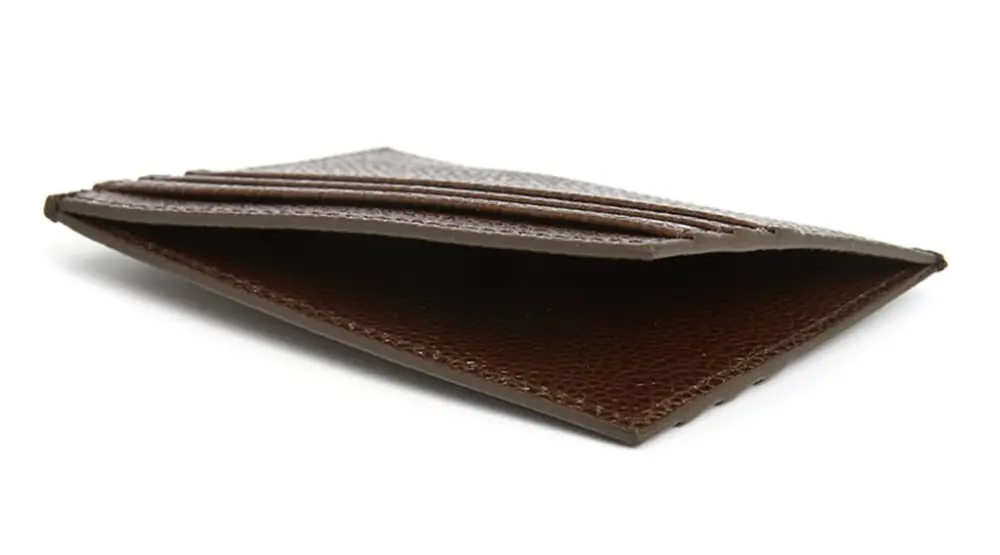 Alternative view of Ví Nam Thom Browne 3 Wire Tap Common Card Wallet 'Brown' MAW031L-00198-205