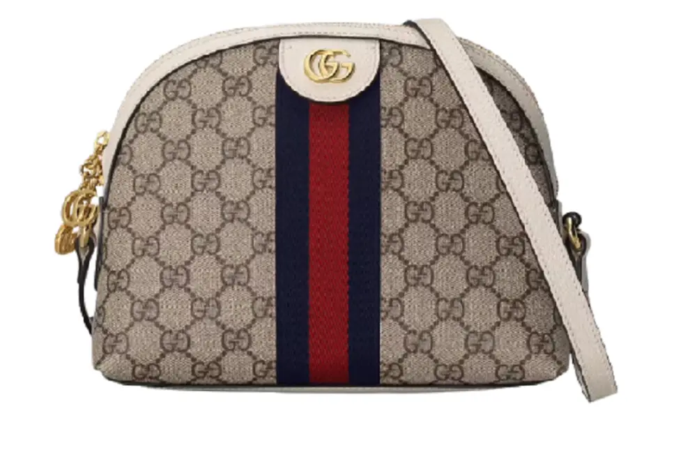 Túi Gucci Ophidia Small Shoulder Leather 'Beige White' 499621-K05NB-9794
