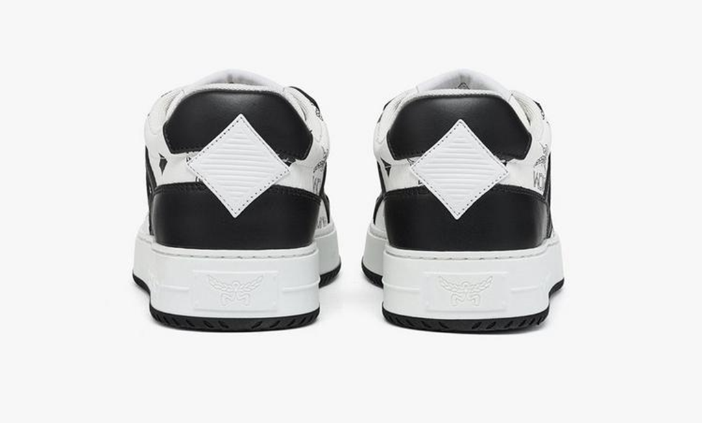 Alternative view of Giày MCM Neo Terrain Lo Sneakers in Visetos 'Black & white' MEXESAJ03BW042