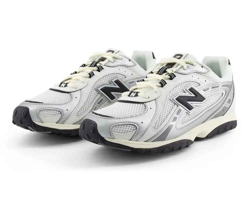 Giày New Balance 204L ‘Silver Metallic Navy’ U204LSWD - Ảnh 4