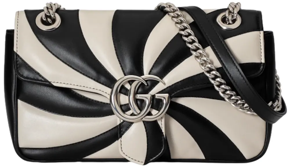 Túi Gucci GG Marmont Small Shoulder Bag 'Black White' 443497-AABHJ-1089