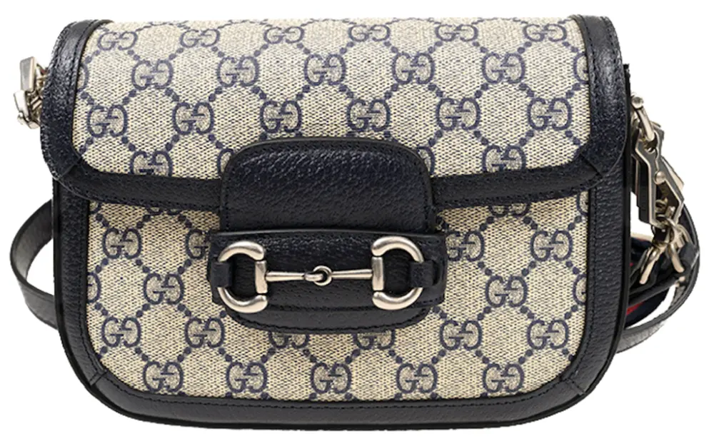Túi Gucci Horsebit 1955 GG Mini Bag 'Beige Blue' 658574-96IWN-4076