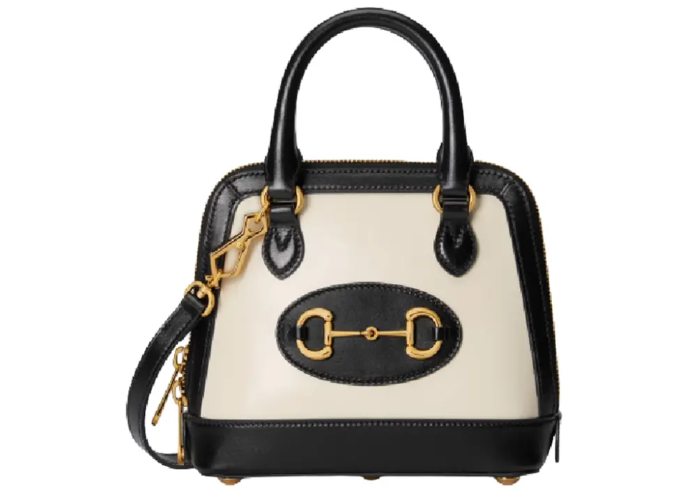 Túi Gucci Horsebit 1955 Mini Shoulder 'Beige-Black' 640716-1D6QG-9099