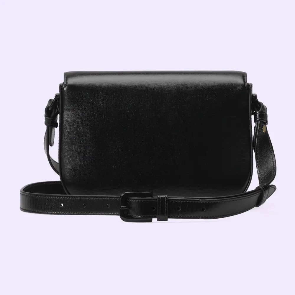Túi Gucci Horsebit 1955 Small Shoulder Bag 'Black' 726226-AABE1-1060 - Ảnh 4