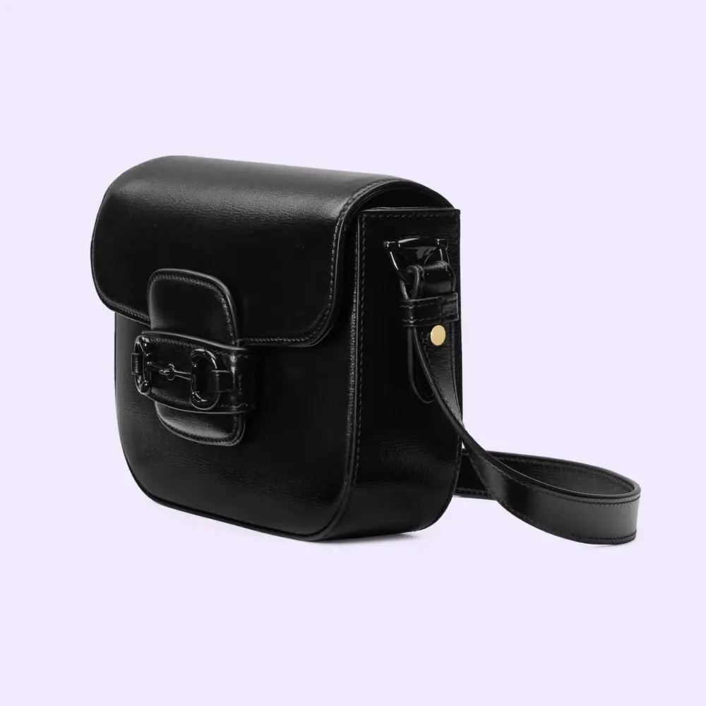 Alternative view of Túi Gucci Horsebit 1955 Small Shoulder Bag 'Black' 726226-AABE1-1060