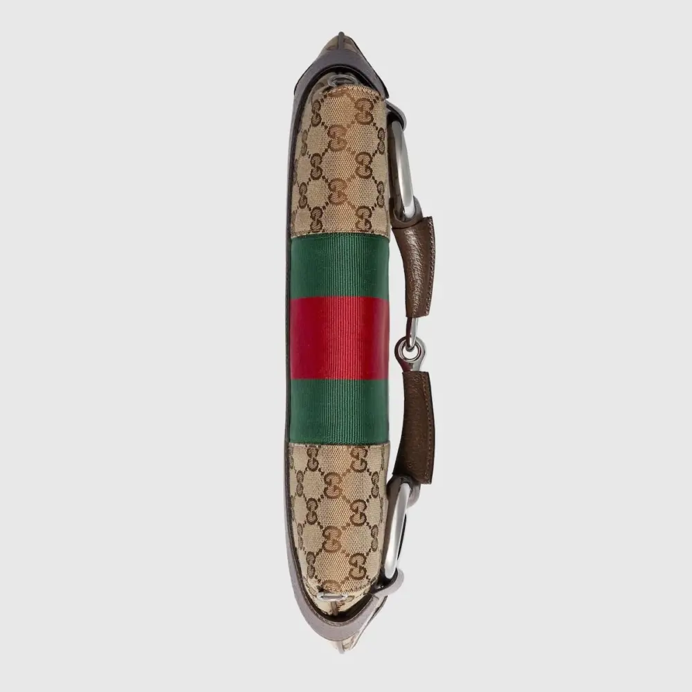Túi Gucci Horsebit Chain Medium Shoulder Bag 'Beige' 764255-FACM2-8747 - Ảnh 4