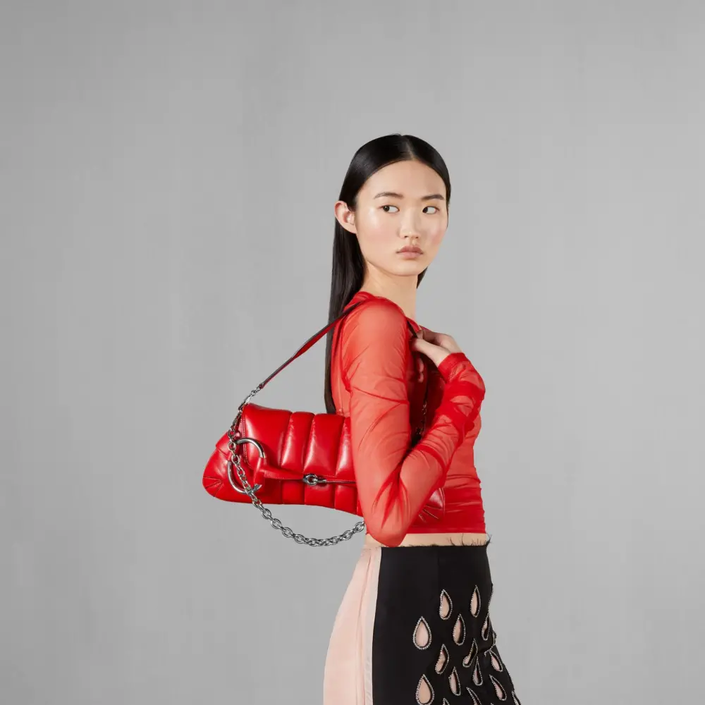 Túi Gucci Horsebit Chain Medium Shoulder Bag 'Red' 764255-AACU1-6404 - Ảnh 12
