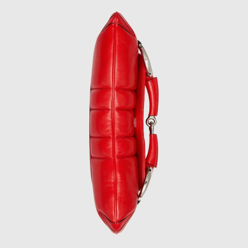 Alternative view of Túi Gucci Horsebit Chain Medium Shoulder Bag 'Red' 764255-AACU1-6404