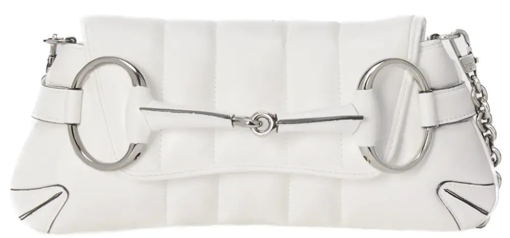 Túi Gucci Horsebit Chain Small Shoulder Bag 'White' 764339-AACU1-9014