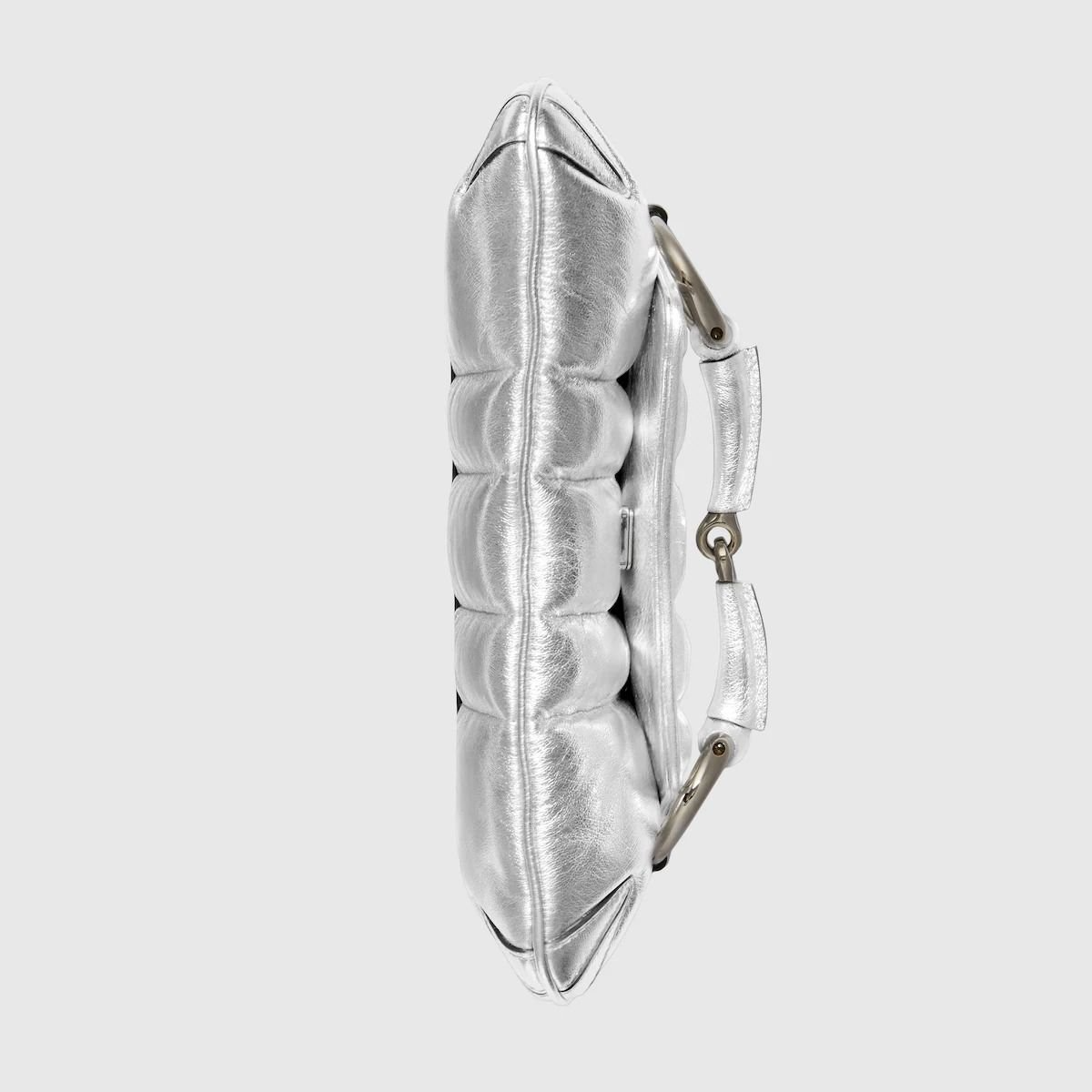 Alternative view of Túi Gucci Horsebit Chain Small Shoulder Bag 'Silver' 764339-AACY5-8106