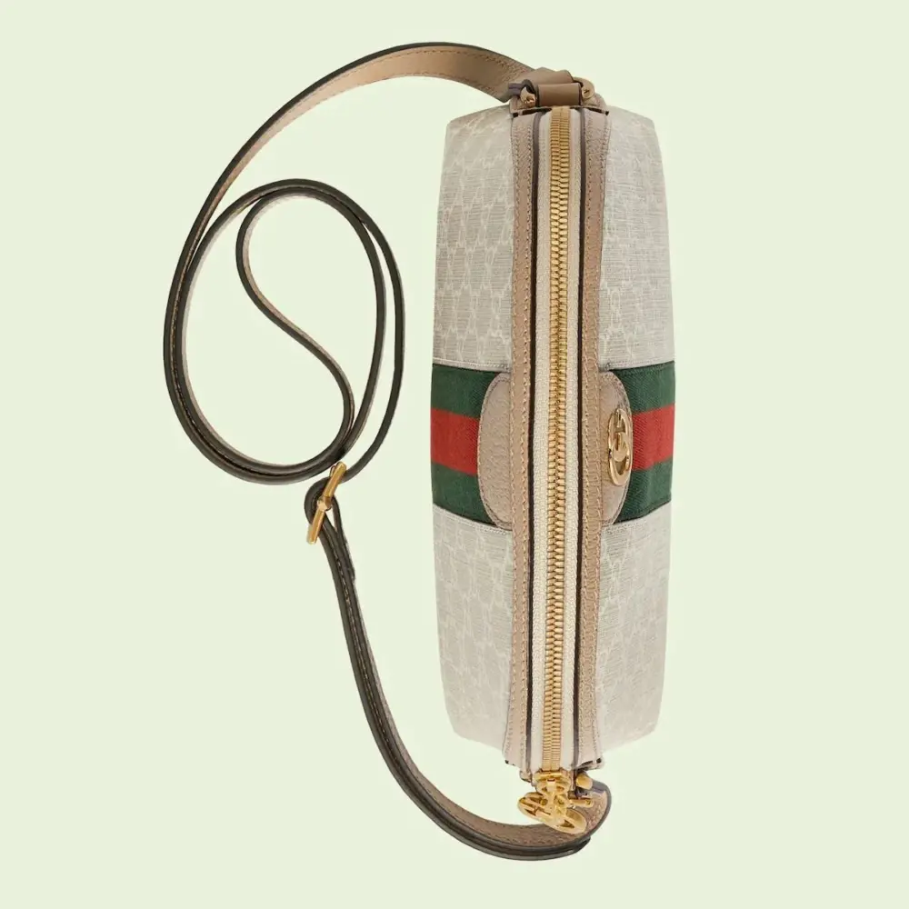 Túi Gucci Ophidia Small GG Shoulder Bag 'Beige White' 499621-UULAG-9682 - Ảnh 4