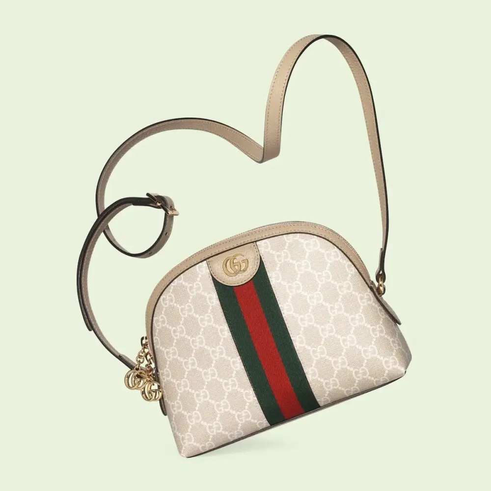 Túi Gucci Ophidia Small GG Shoulder Bag 'Beige White' 499621-UULAG-9682 - Ảnh 3