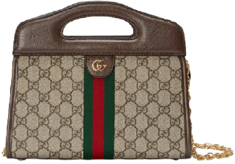 Túi Gucci Ophidia Small Tote With Web 'Beige Ebony' 693724-96IWO-8745