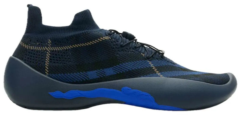 Giày Burberry Check Knit Neptune Sneakers 'Midnight' 81010321