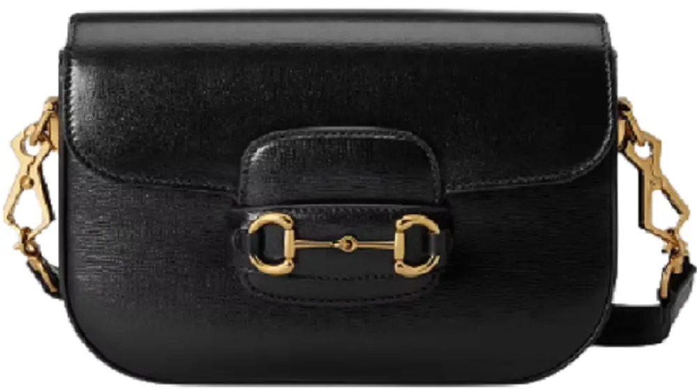 Túi Gucci Horsebit 1955 Mini Leather 'Black' 658574-18YSG-1060