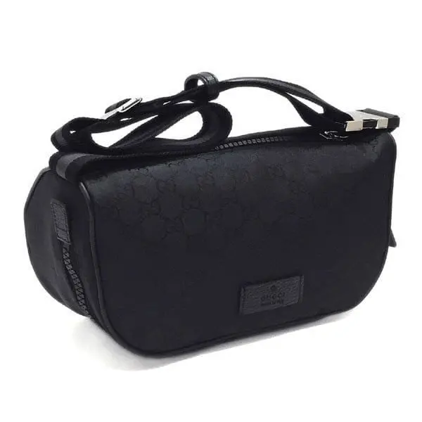 Alternative view of Túi Gucci Bike Bag Fabric Hipsack 'Black' 449182-G1XHN-8615