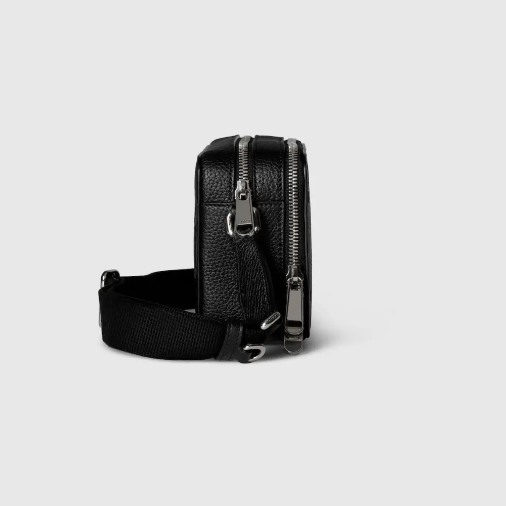 Túi Gucci Super Mini Jumbo GG Bag 'Black' 816958-AABY7-1000 - Ảnh 6