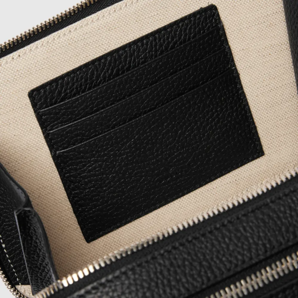 Túi Gucci Super Mini Jumbo GG Bag 'Black' 816958-AABY7-1000 - Ảnh 4