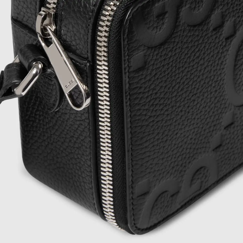 Túi Gucci Super Mini Jumbo GG Bag 'Black' 816958-AABY7-1000 - Ảnh 3