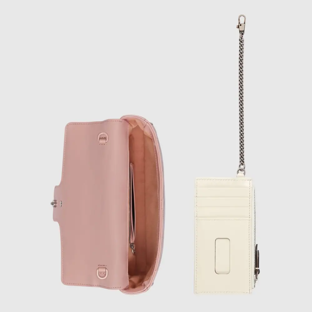 Túi Gucci GG Marmont Super Mini Bag 'Pink' 751526-AACX5-5945 - Ảnh 5
