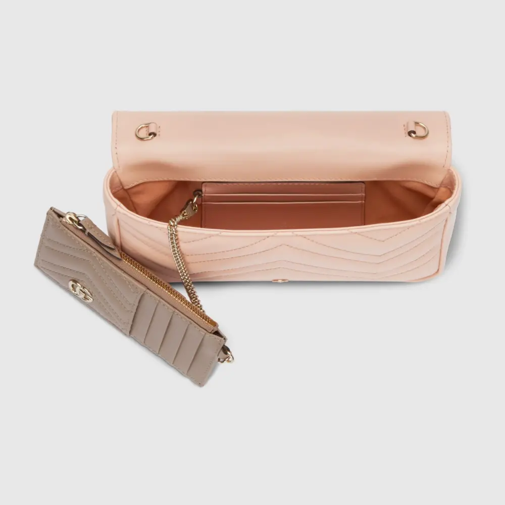 Túi Gucci GG Marmont Super Mini Bag 'Pink' 751526-AAEKI-6741 - Ảnh 4