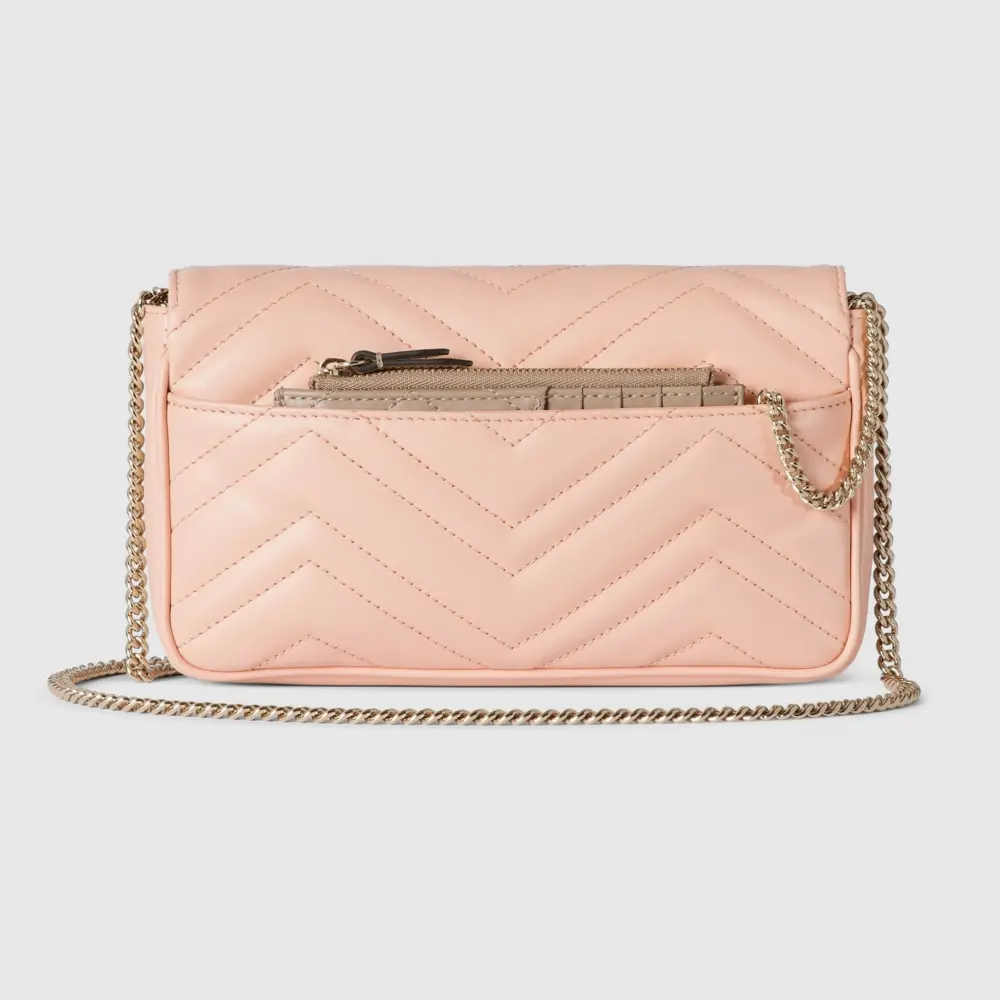 Túi Gucci GG Marmont Super Mini Bag 'Pink' 751526-AAEKI-6741 - Ảnh 3