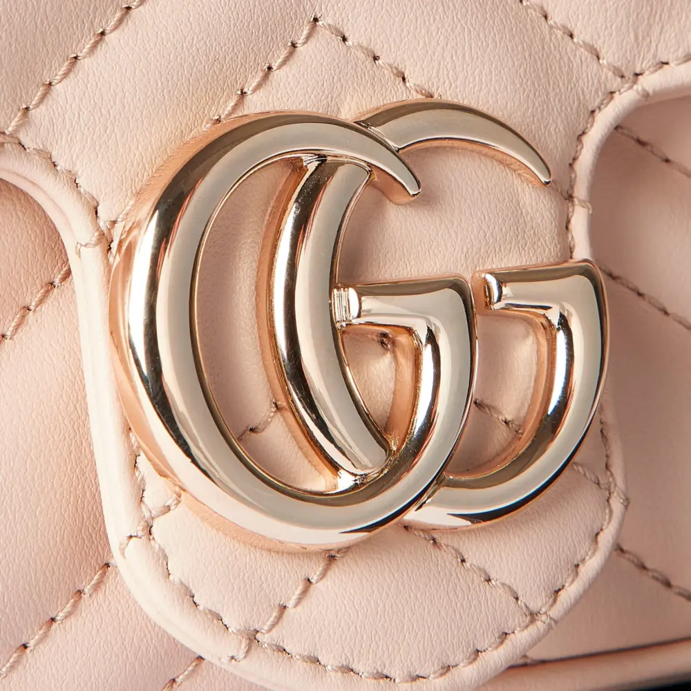 Túi Gucci GG Marmont Super Mini Bag 'Pink' 476433-DTDHD-6705 - Ảnh 6