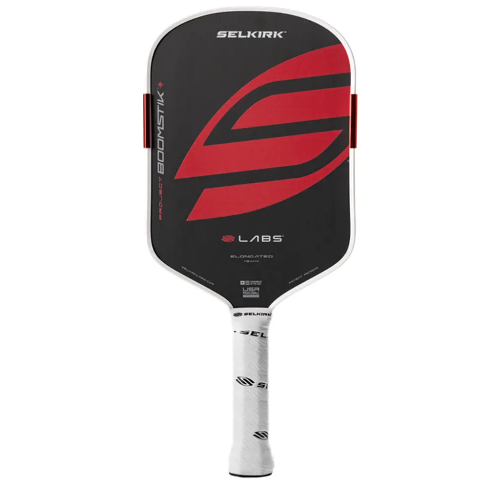 Vợt Pickleball Selkirk LABS Project Boomstik Elongated 16mm ‘Red White’
