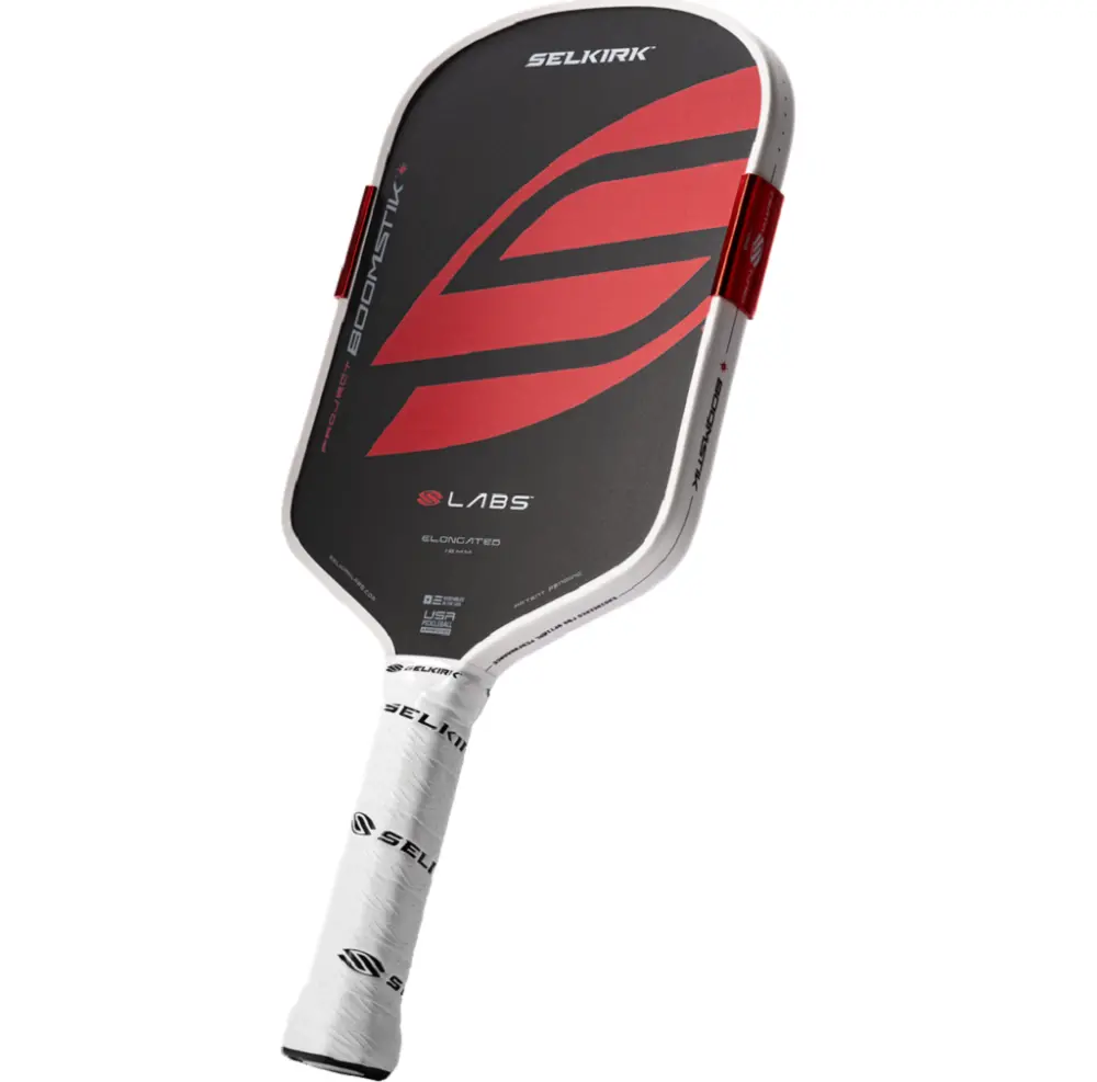 Alternative view of Vợt Pickleball Selkirk LABS Project Boomstik Elongated 16mm ‘Red White’