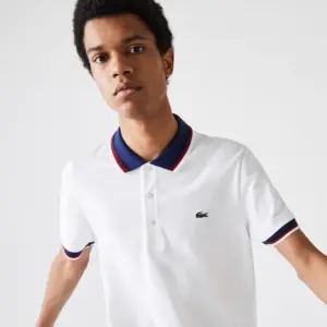 Áo Lacoste Men’s Color Matching Polo PH3461-51G-001 - Ảnh 4