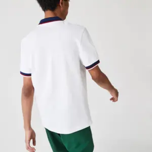 Áo Lacoste Men’s Color Matching Polo PH3461-51G-001 - Ảnh 5