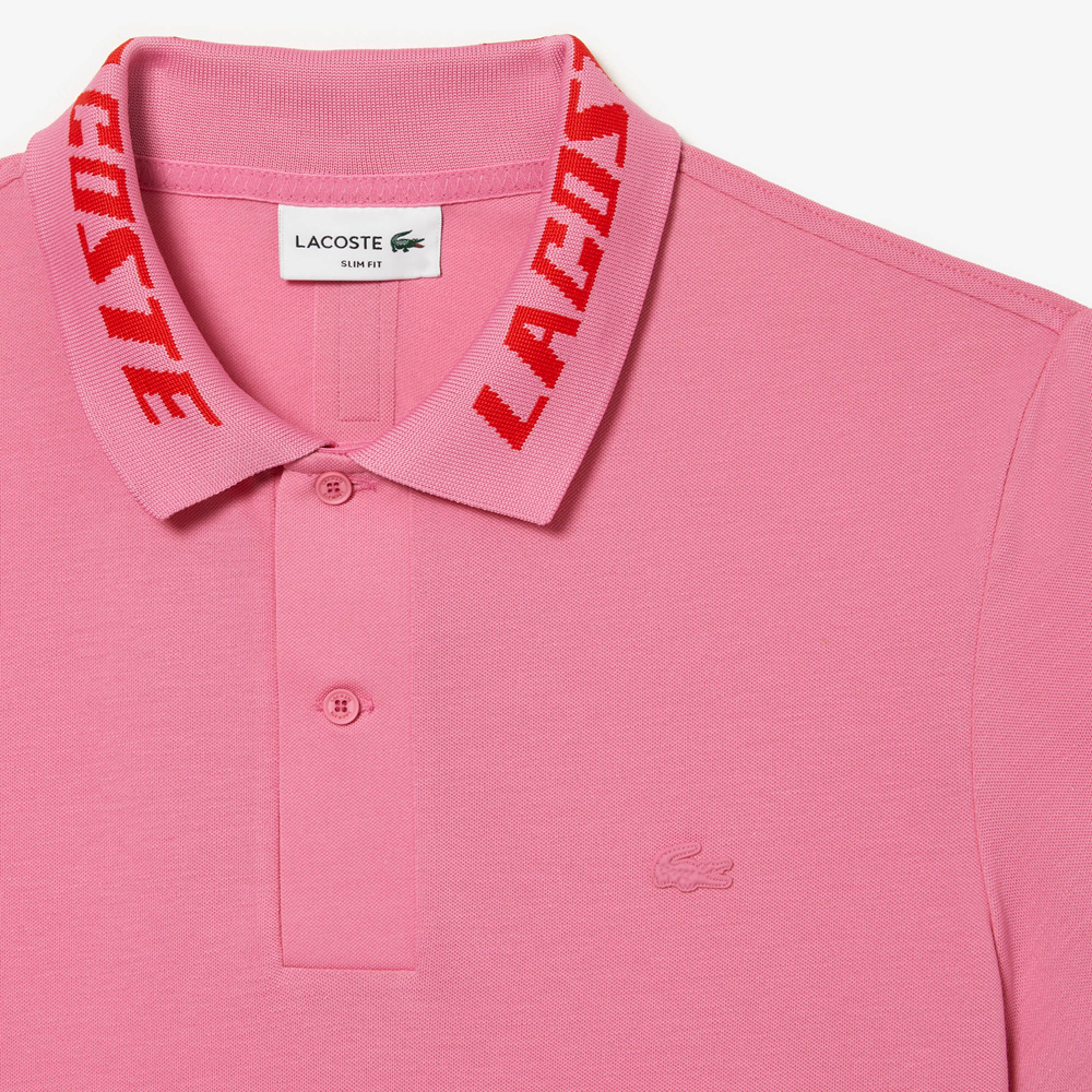 Áo Lacoste Slim Fit Lacoste Movement ‘Pink’ PH9642-2R3 - Ảnh 3
