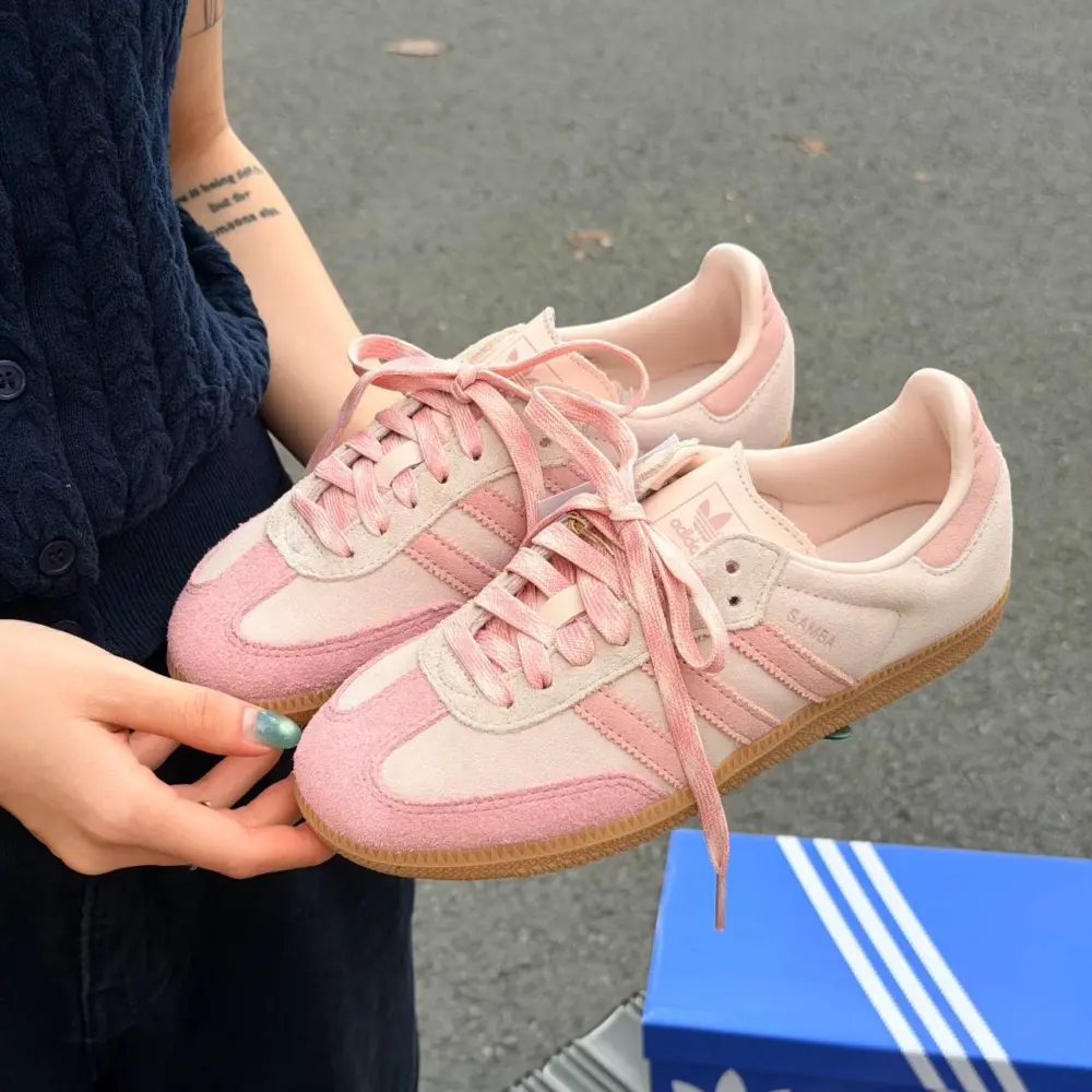 Giày Adidas Samba OG 'Wonder Quartz' JR8874 - Ảnh 7