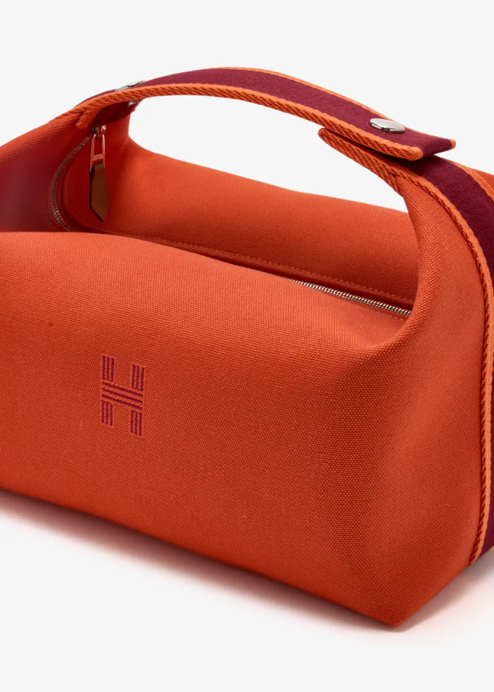 Túi Nữ Hermes Bride-a-Brac Large Case 'Orange' PLDBAB07 - Ảnh 3