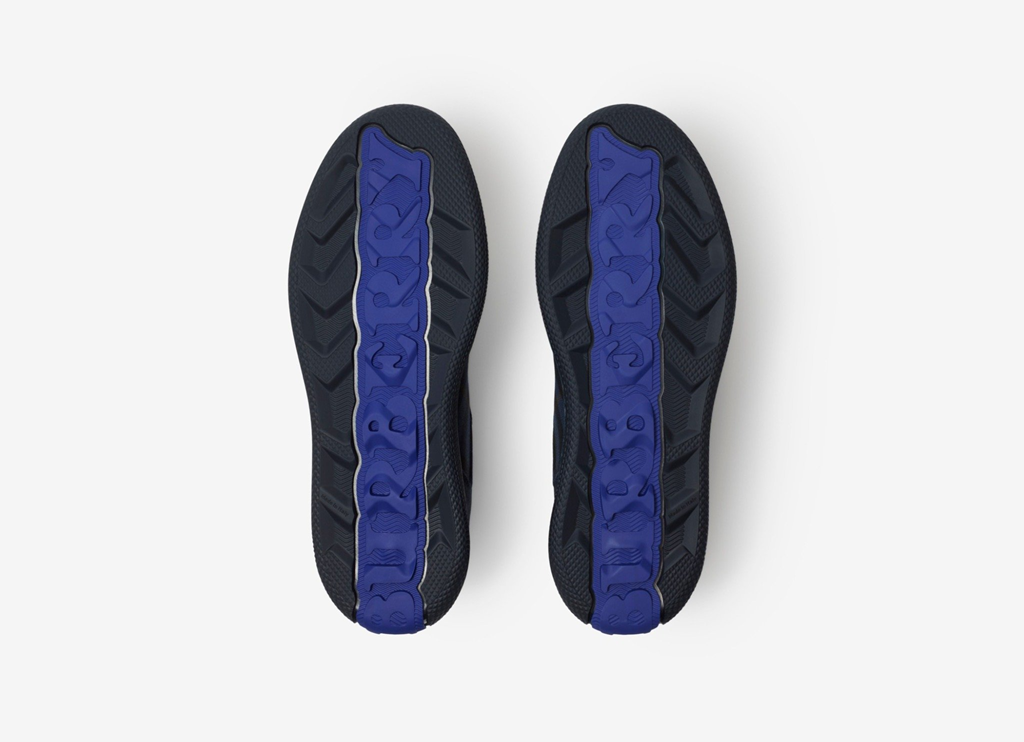 Giày Burberry Check Terrace Sneakers ‘Midnight’ 81011661 - Ảnh 4