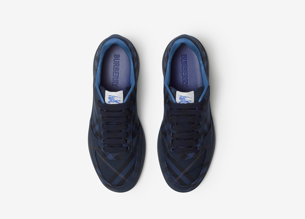 Giày Burberry Check Terrace Sneakers ‘Midnight’ 81011661 - Ảnh 2