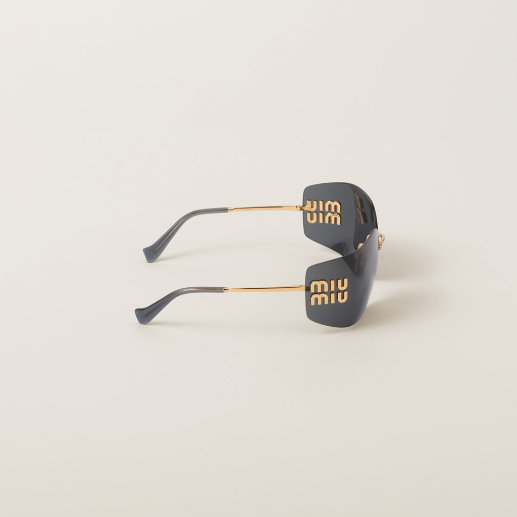 Alternative view of Kính Miu Miu Runway Sunglasses 'Gray' SMU54Y-E5AK-F05S0-C-080