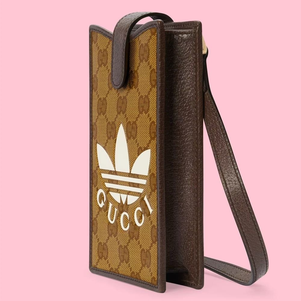 Alternative view of Túi Gucci x Adidas Smartphone Case 'Brown'702203-UVSAT-7267