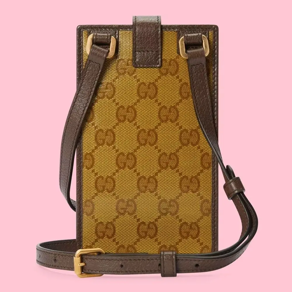 Túi Gucci x Adidas Smartphone Case 'Brown'702203-UVSAT-7267 - Ảnh 3
