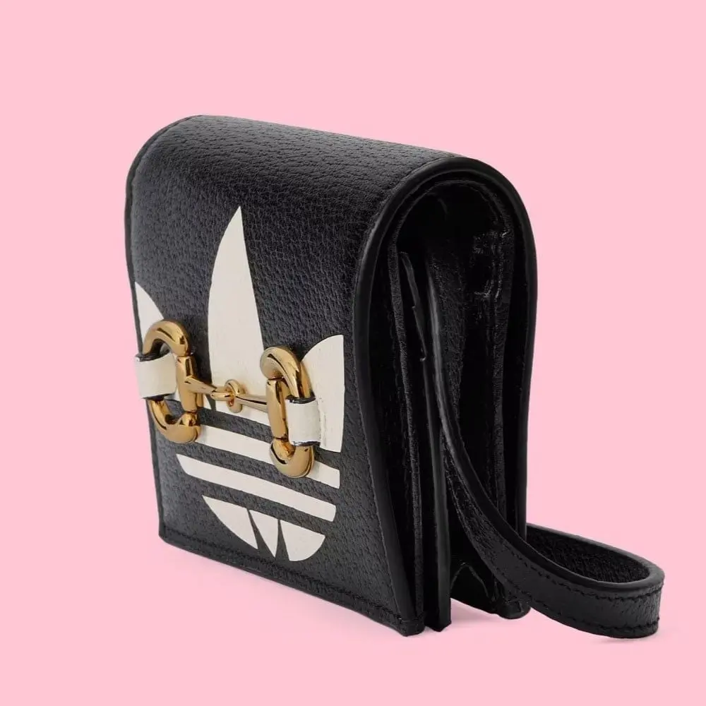 Alternative view of Túi Gucci x Adidas Small Square Bag 'Black' 702248-DJ24G-1057