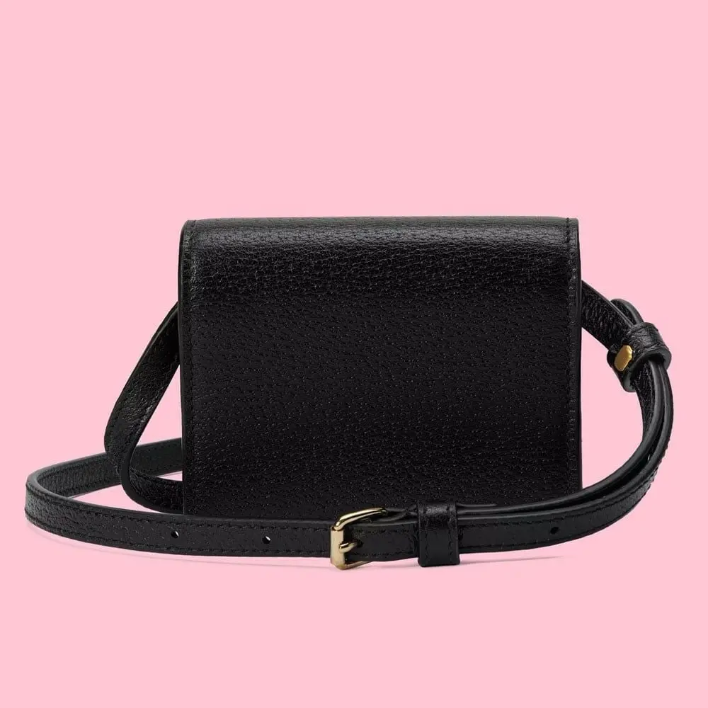Túi Gucci x Adidas Small Square Bag 'Black' 702248-DJ24G-1057 - Ảnh 6