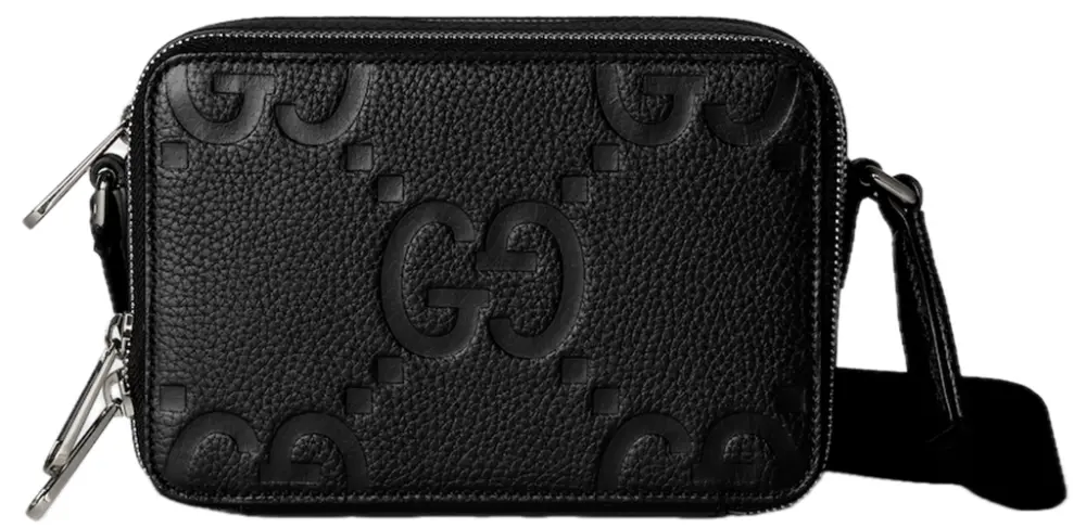 Túi Gucci Super Mini Jumbo GG Bag 'Black' 816958-AABY7-1000