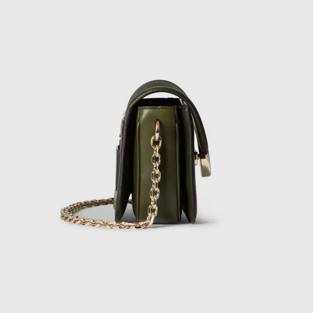 Túi Gucci Go Small Shoulder Bag 'Green' 826761-FAEKL-3037 - Ảnh 6